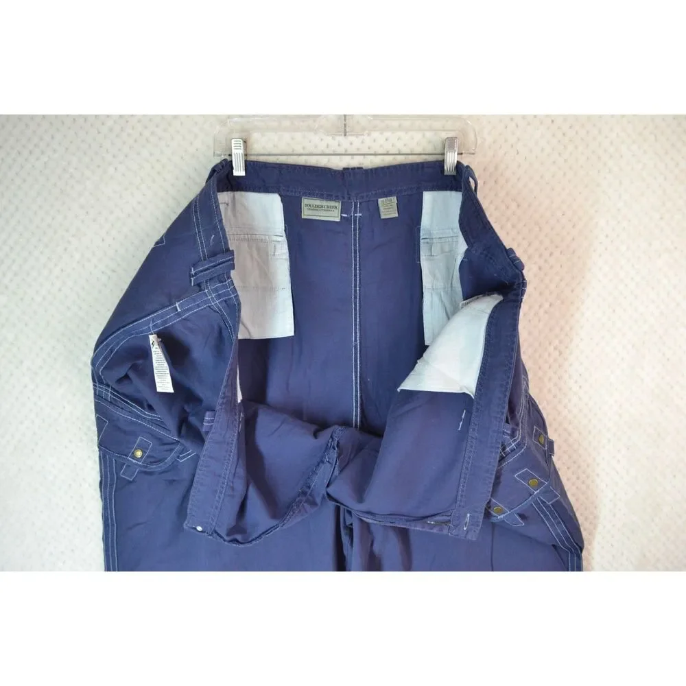 Boulder Creek Men's 56 Blue Cargo 14